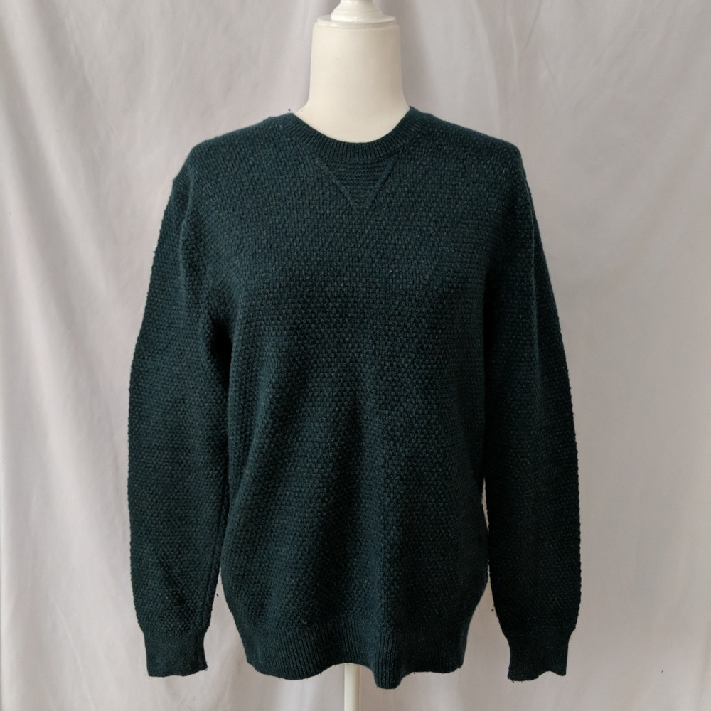 Dark Teal lambswool sweater